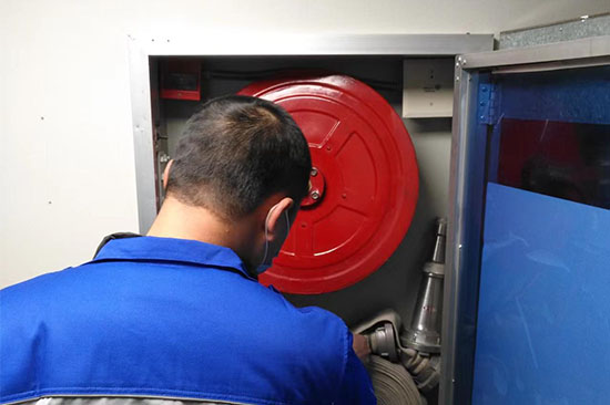 办公楼移动消防栓位置